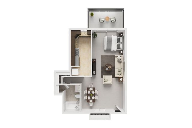 Studio Floor Plan