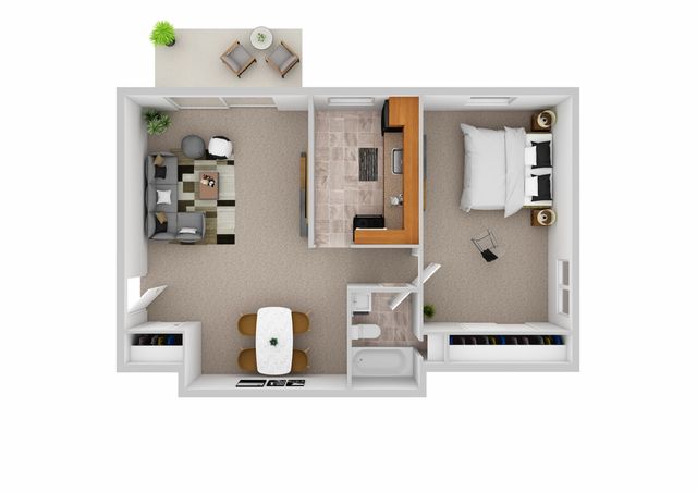1 Bedroom Executive