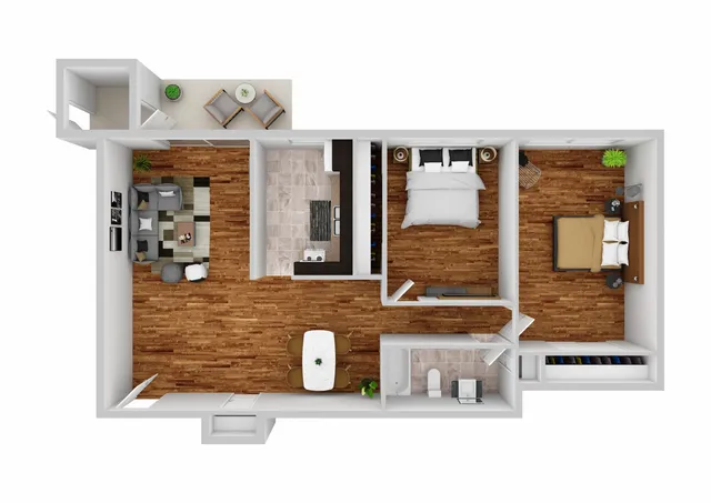 2 Bedroom