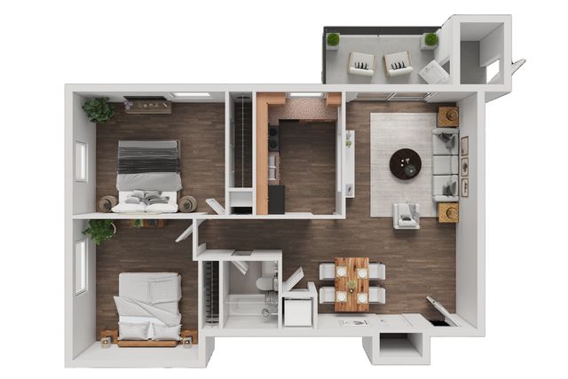 2 Bedroom