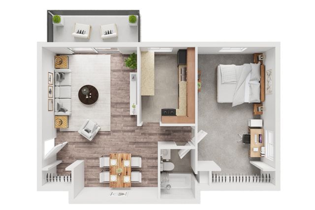 1 Bedroom Executive