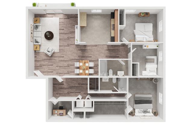 3 Bed 2 Bath with Den