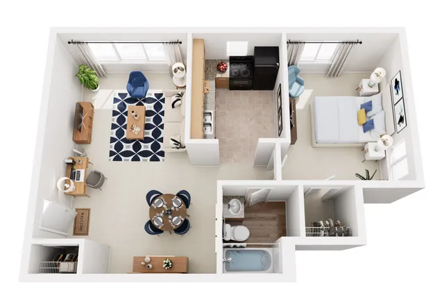 1 Bedroom Executive