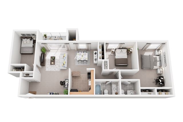 3 Bed 1.5 Bath