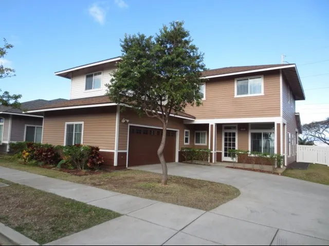 5-bedroom single family home in AMR, home view with 2-car garage