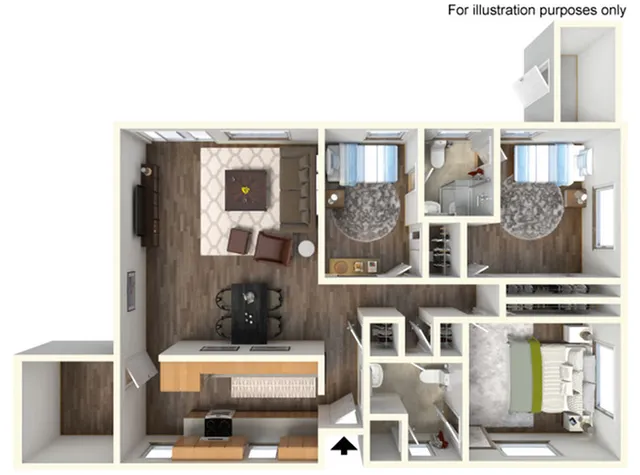 clarksville tn apartment homes for rent | 3 bedrooms
