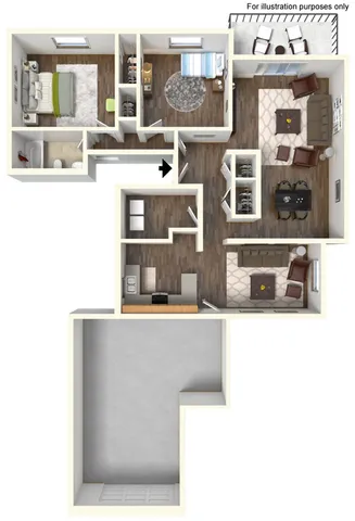 clarksville tn apartments | 2 bedroom