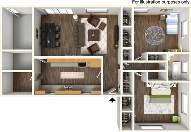 on post housing ft campbell | 2 bedrooms