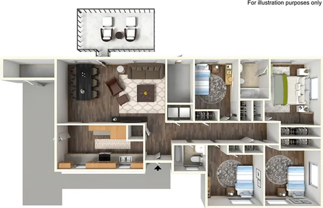campbell crossing | 4 bedrooms