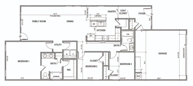 HH Floorplan | Cavalry Family Housing |