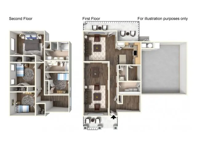 Floor Plan 19 | Cavalry Family Housing | Cavalry Family Housing