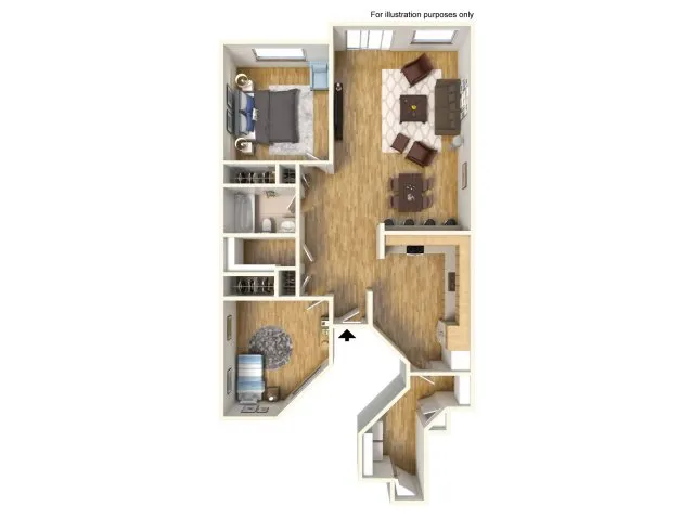Floor Plan 2 | Island Palm Communities Fort Shafter | Island Palm Communities