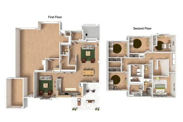 With Furniture