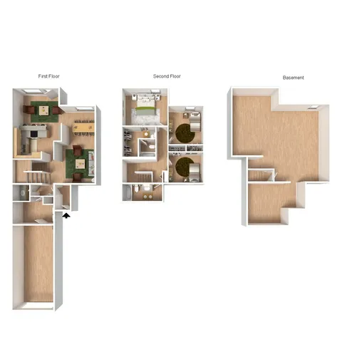 With Furniture