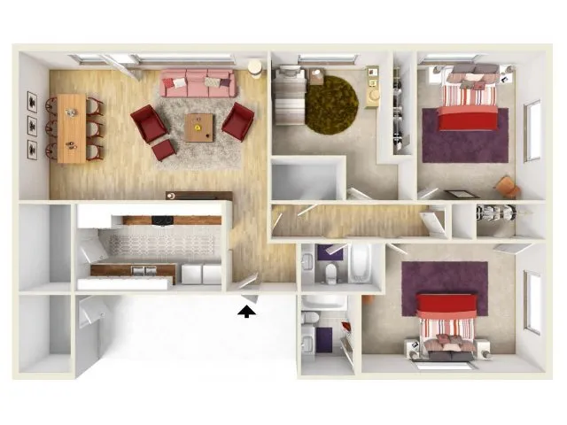 Floor Plan 11 | Fort Knox Housing | Knox Hills