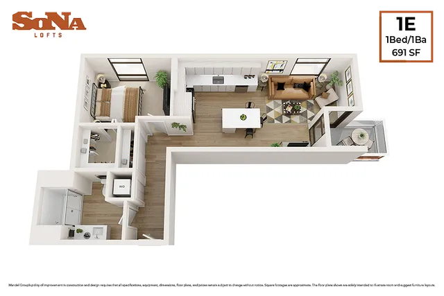 1 Bedroom