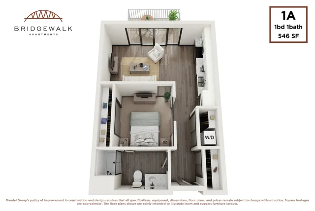 1 Bedroom 1 Bath