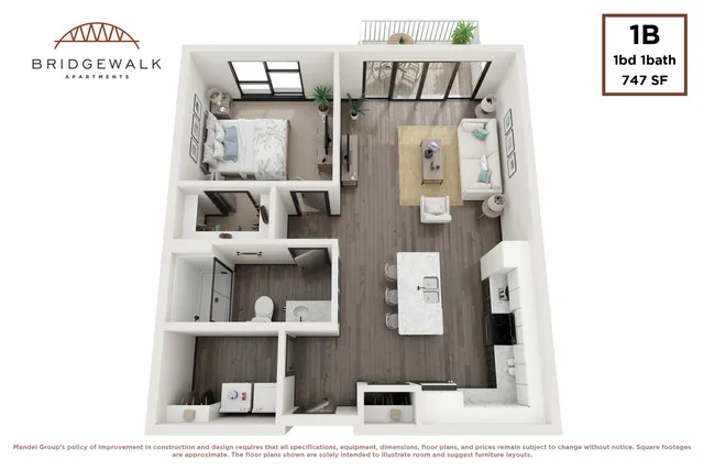 1 Bedroom 1 Bath