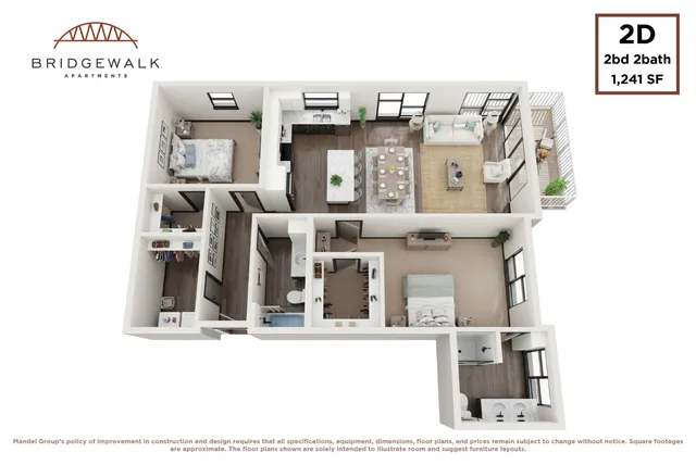 2 Bedroom 2 Bath