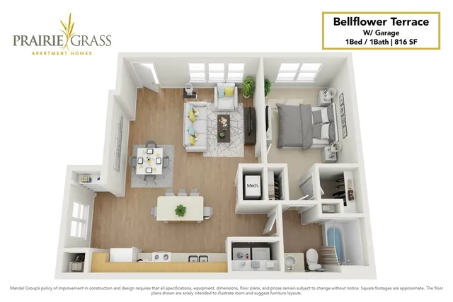 Bellflower Terrace w/ Garage