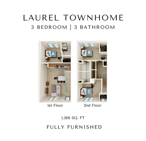 Laurel Townhome Furnished