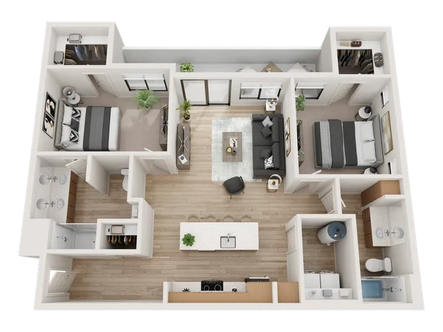 acero on roosevelt two bedroom apartment
