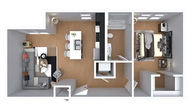 The Jane | 1bd, 1ba - 720 sqft.