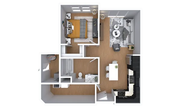 The May | 1bd, 1ba - 748 sqft.