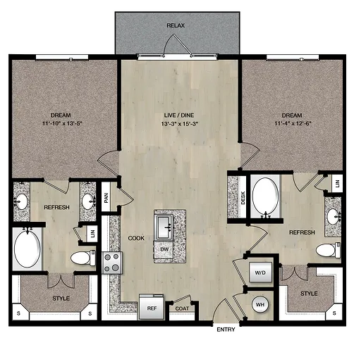 B3_Two Bedroom_Paloma Village