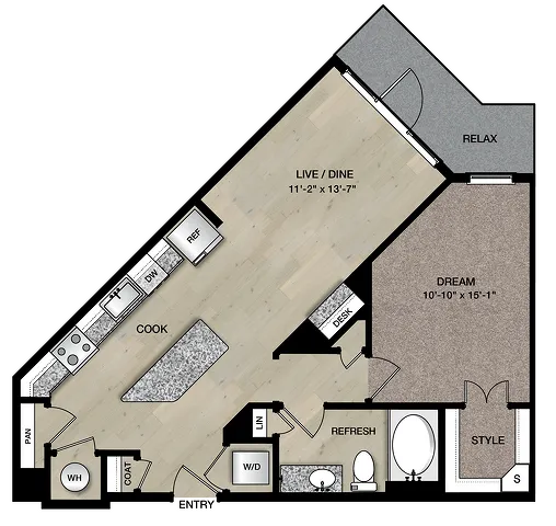 A4_One Bedroom_Paloma Village