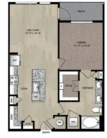 A5_One Bedroom_Paloma Village