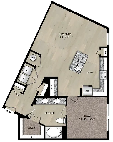 A8_One Bedroom_Paloma Village