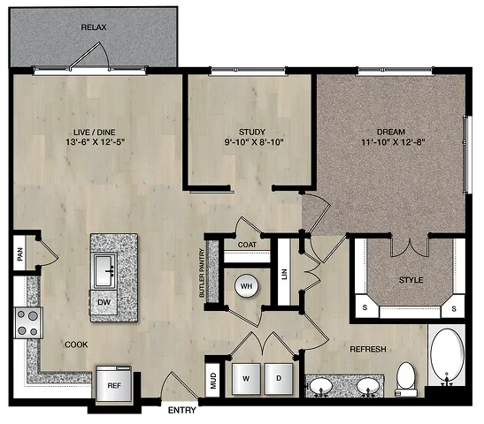 A10_One Bedroom_Paloma Village