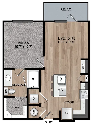 A1 Floor Plan | Harvest House