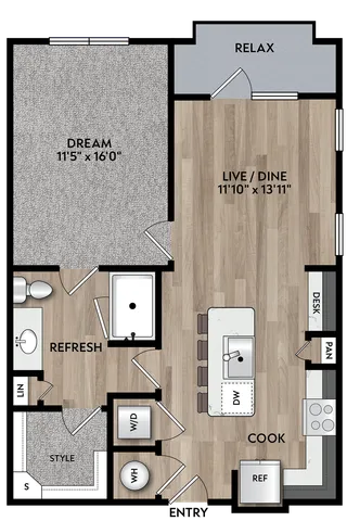 A2.3 Floor Plan | Harvest House