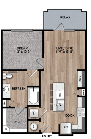 A2 HC Floor Plan | Harvest House