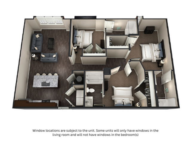 3BR/3BA - Concord