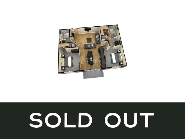 2BR/2BA - Clara - Sold Out