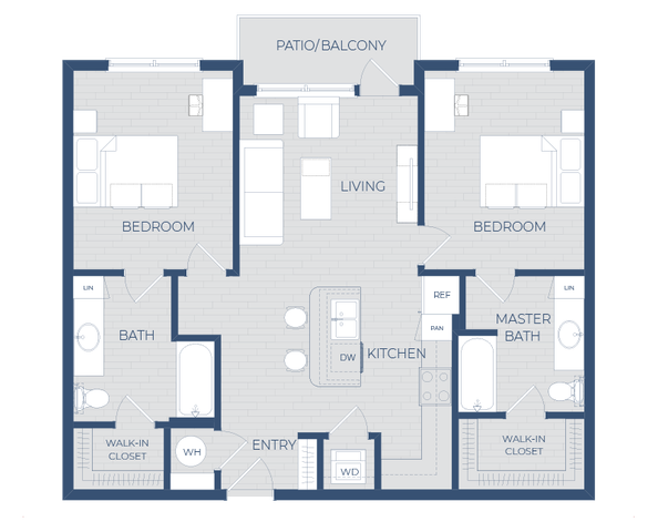 The ranch floor plan