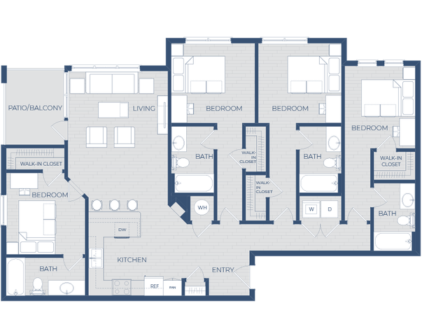 The baines floor plan