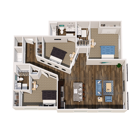 C2 | Three Bedroom