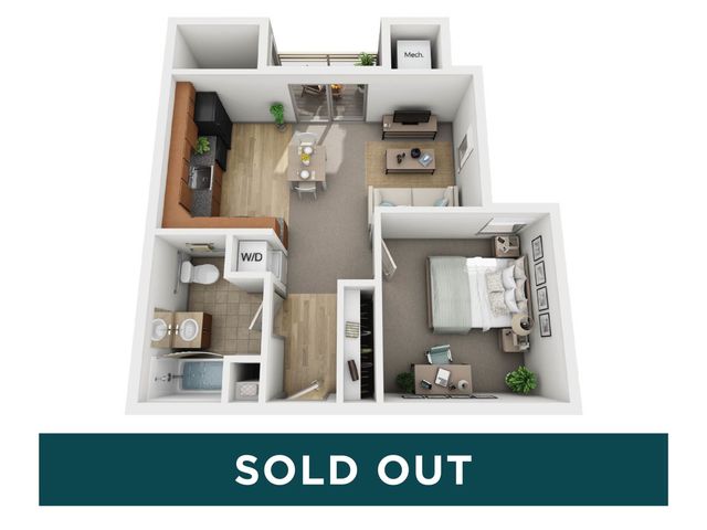 1BR/1BA - Black Canyon