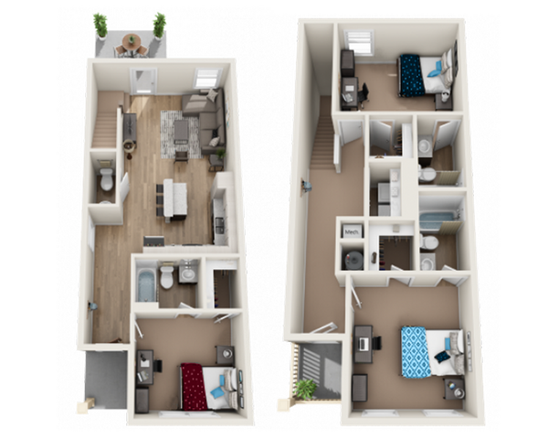 3x3.5 Oakview