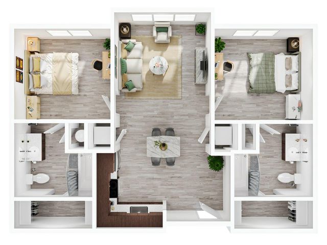 2BR/2BA