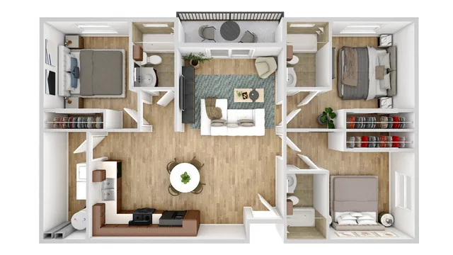 Monnett - 3 Bed 3 Bath