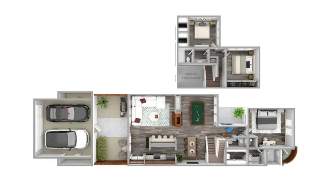 C4 Two-Story Floorplan