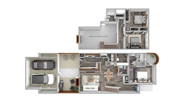 C3 Two-Story Floorplan