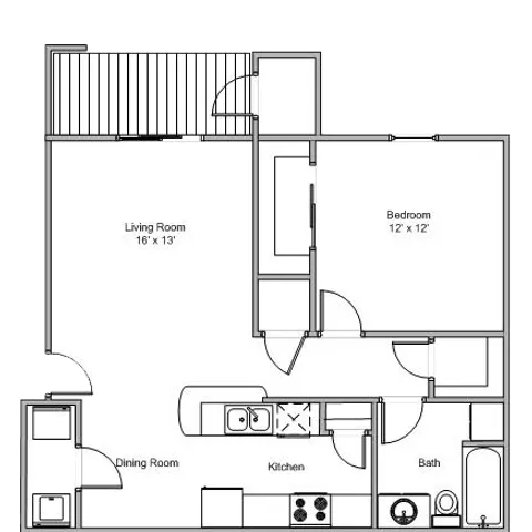 Quail Creek Apartments 1 Bed