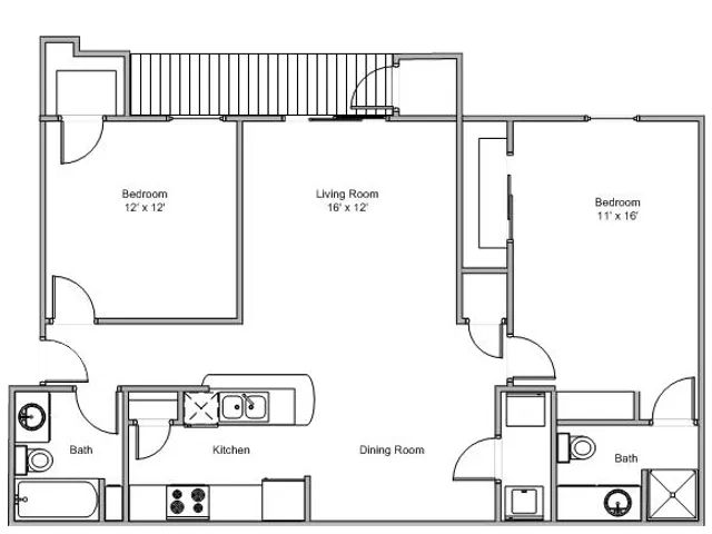 Quail Creek Apartments 2 Bed