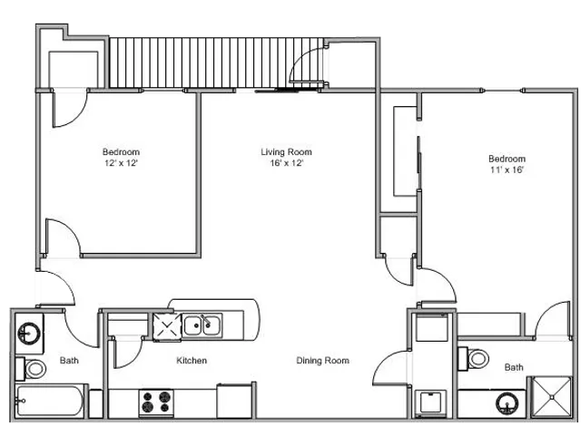 Quail Creek Apartments 2 Bed